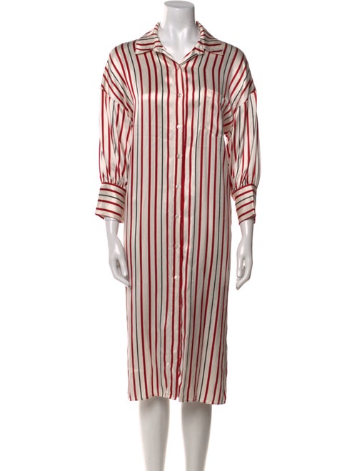 Anine Bing Silk Midi Length Dress