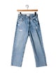 Anine Bing Mid-Rise Straight Leg Jeans