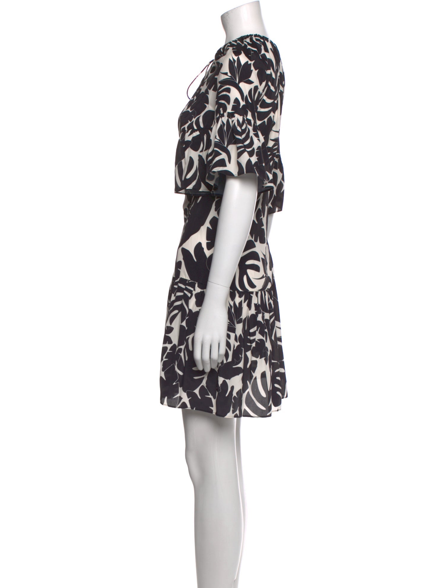 Anine Bing Printed Mini Dress