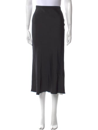 Anine Bing Silk Midi Length Skirt