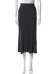 Anine Bing Silk Midi Length Skirt