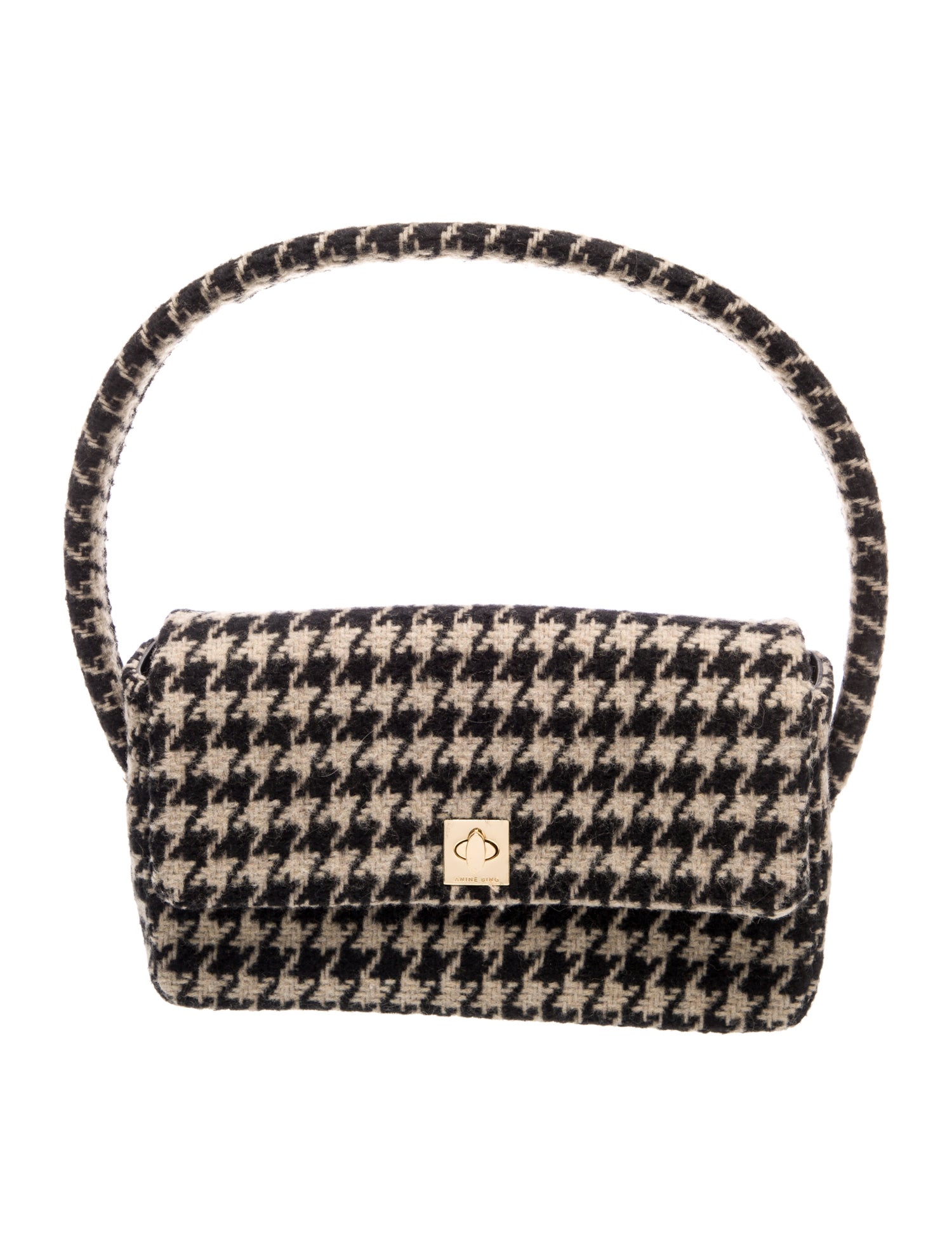 Anine Bing Wool Shoulder Bag