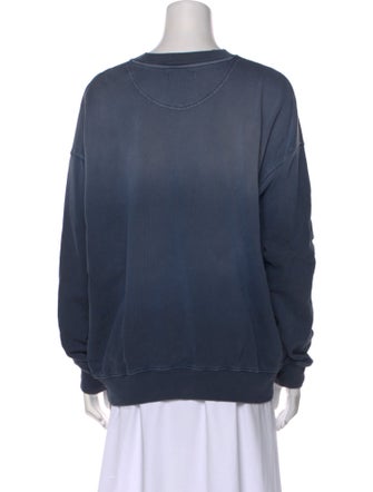 Anine Bing Graphic Print Crew Neck Sweatshirt