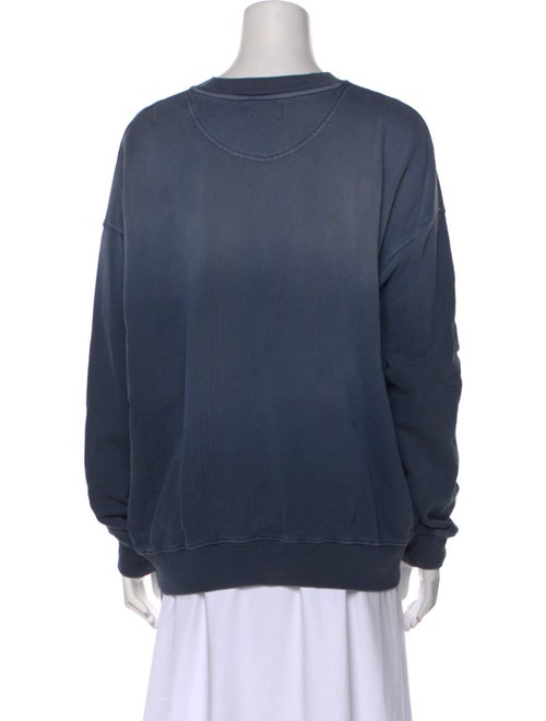 Anine Bing Graphic Print Crew Neck Sweatshirt