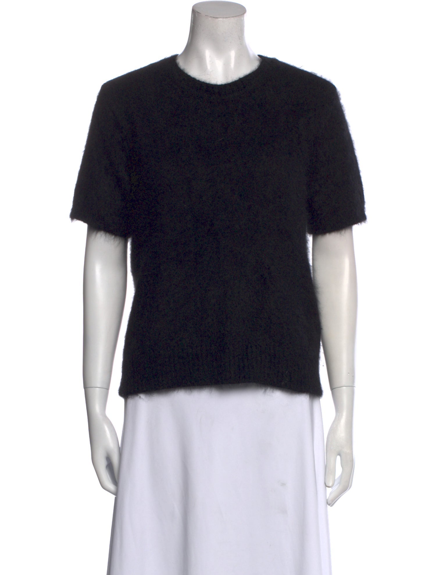 Anine Bing Angora Crew Neck T-Shirt