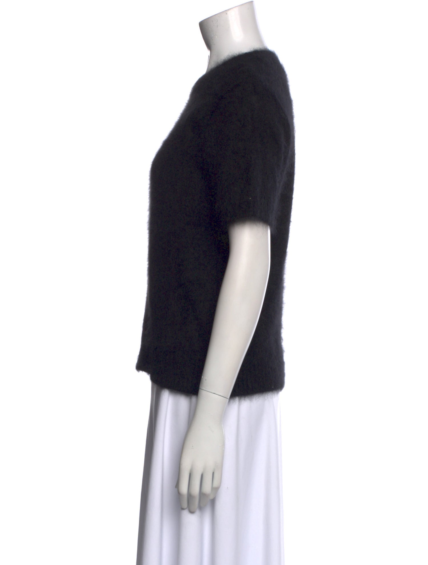 Anine Bing Angora Crew Neck T-Shirt