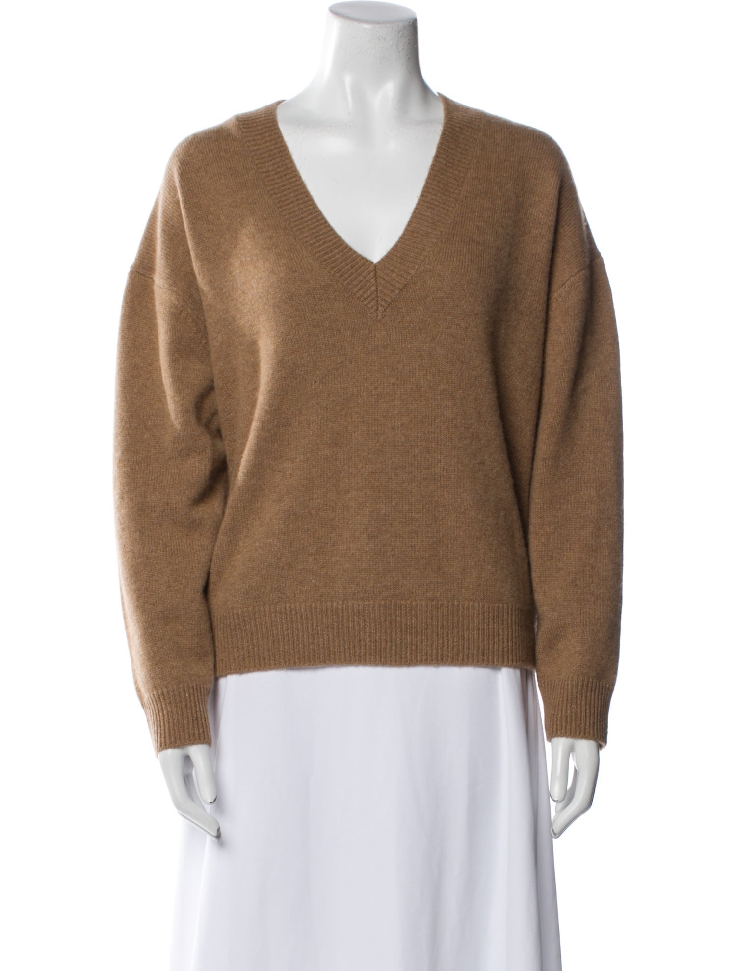 Anine Bing Cashmere V-Neck Sweater