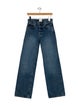 Anine Bing Mid-Rise Wide Leg Jeans