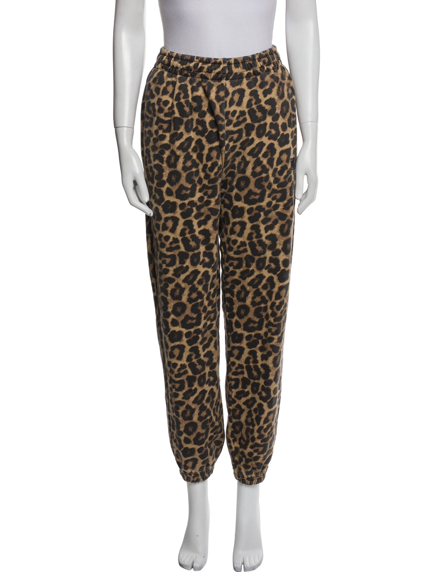 Anine Bing Animal Print Sweatpants w/ Tags