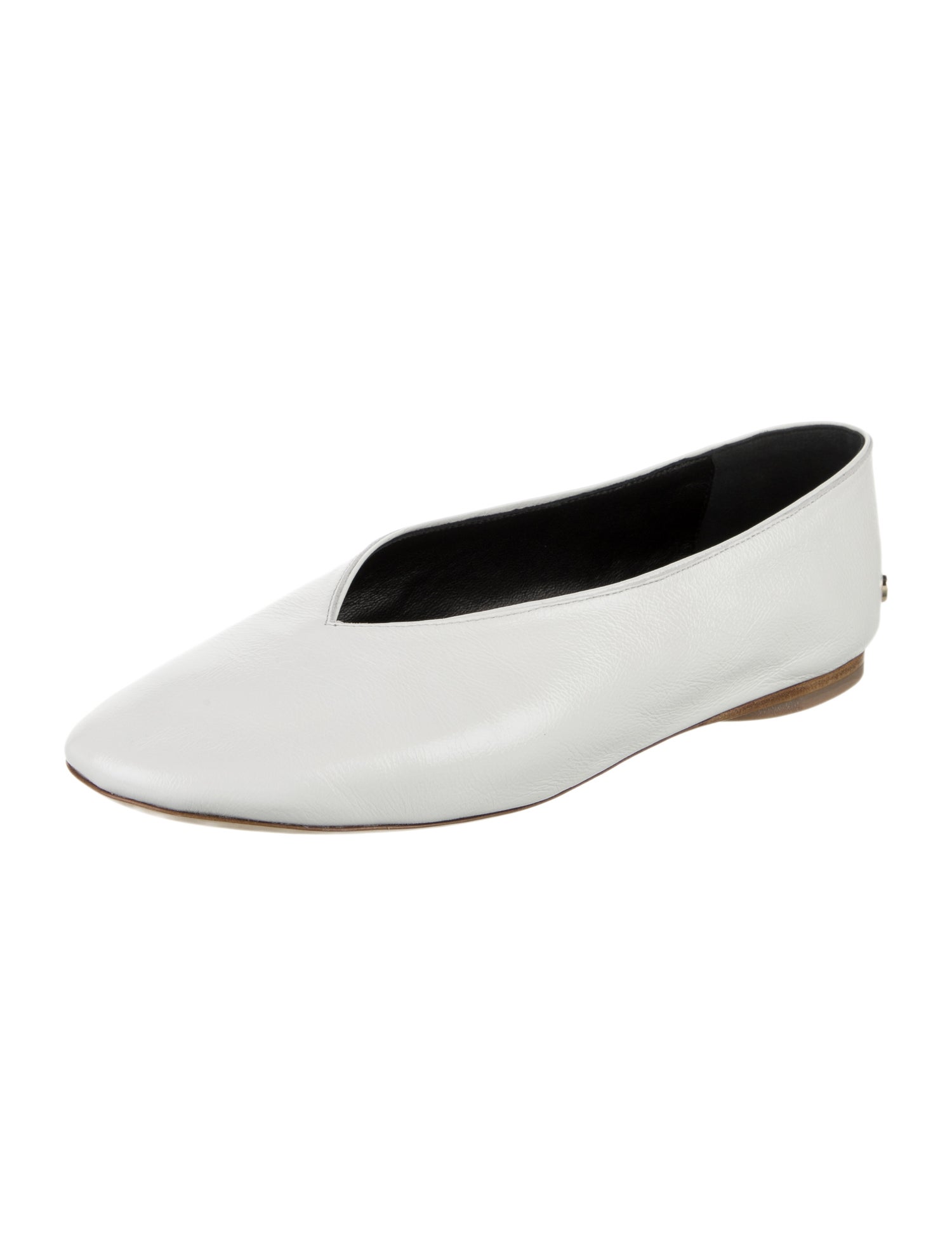 Anine Bing Leather Ballet Flats