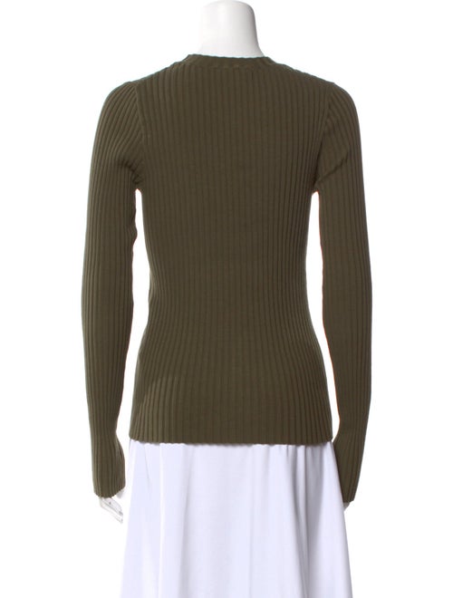 Anine Bing Crew Neck Long Sleeve Top