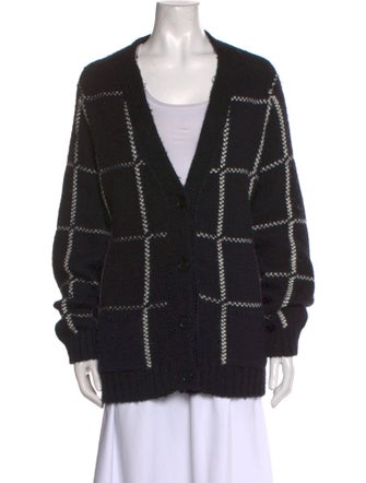 Anine Bing Merino Wool Striped Sweater