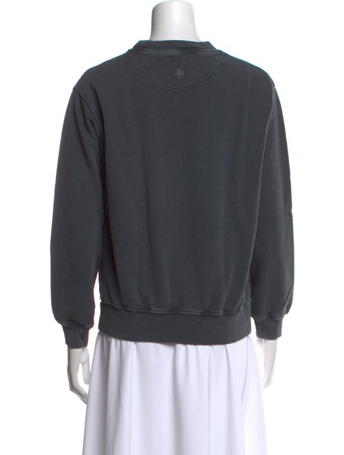 Anine Bing Graphic Print Crew Neck Sweatshirt