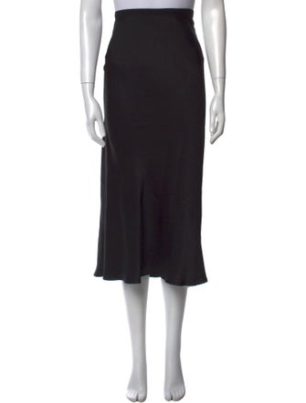 Anine Bing Silk Midi Length Skirt