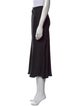 Anine Bing Silk Midi Length Skirt