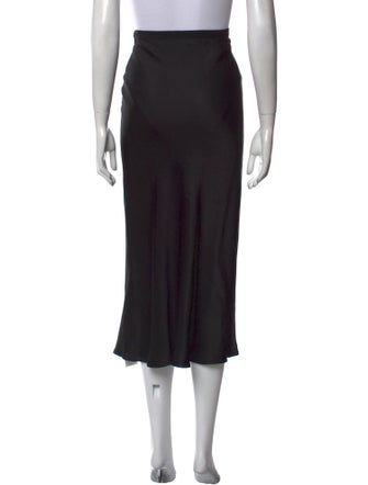 Anine Bing Silk Midi Length Skirt