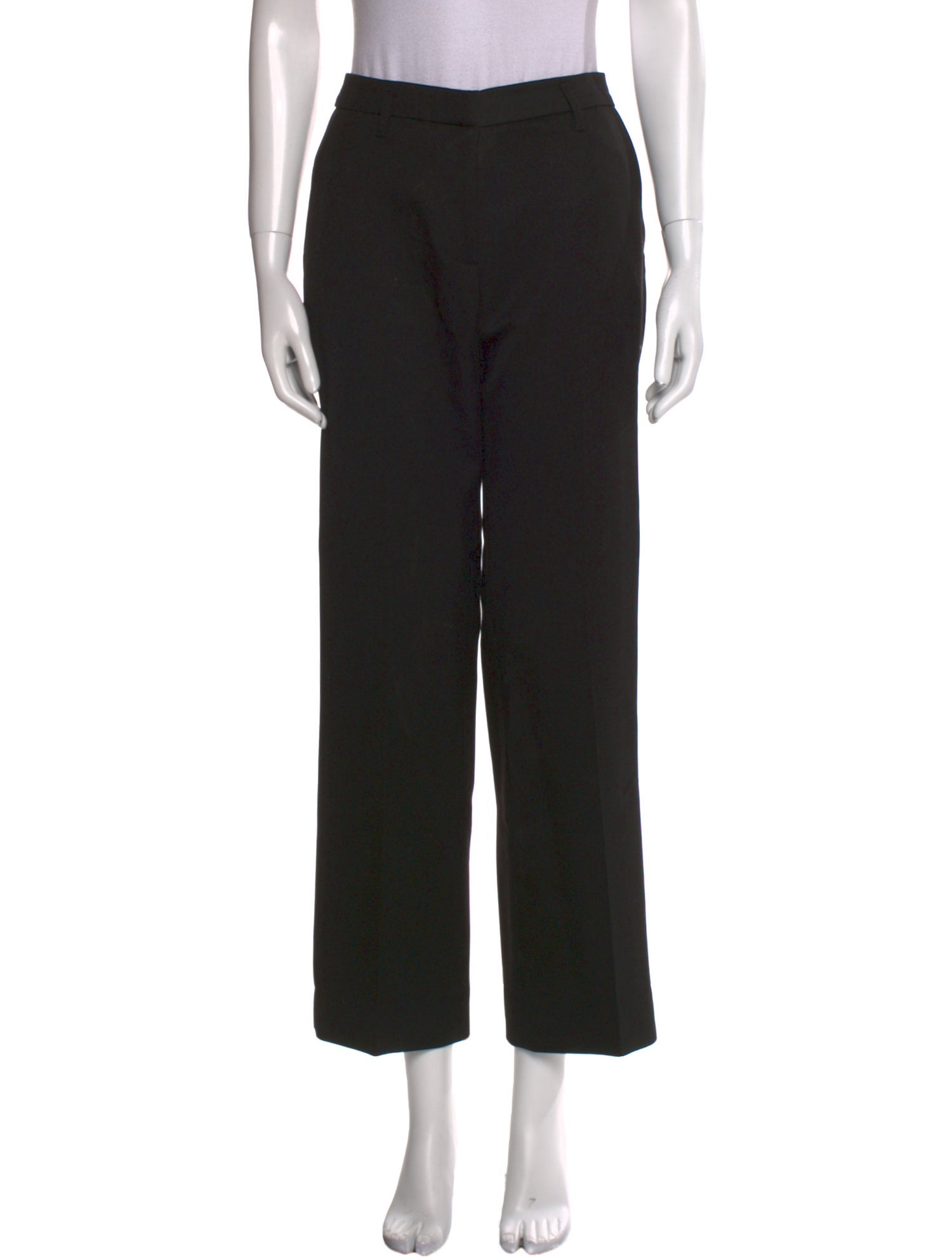 Anine Bing Wool Straight Leg Pants