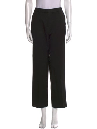 Anine Bing Wool Straight Leg Pants