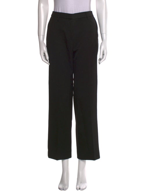 Anine Bing Wool Straight Leg Pants