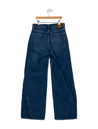 Anine Bing High-Rise Wide Leg Jeans