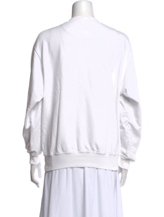 Anine Bing Graphic Print Crew Neck Sweatshirt