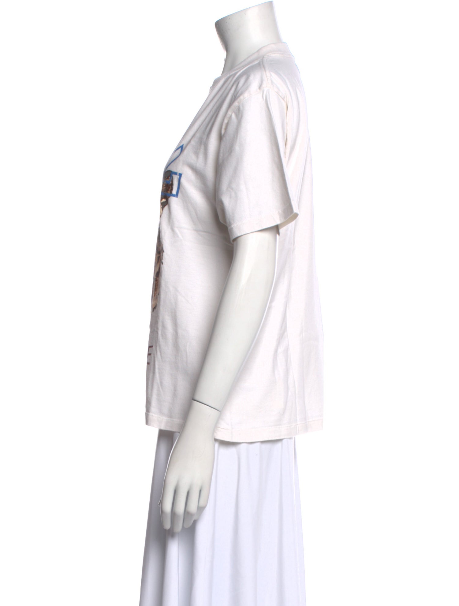 Anine Bing Graphic Print Crew Neck T-Shirt