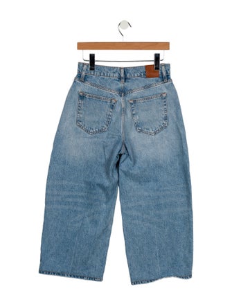 Anine Bing High-Rise Wide Leg Jeans