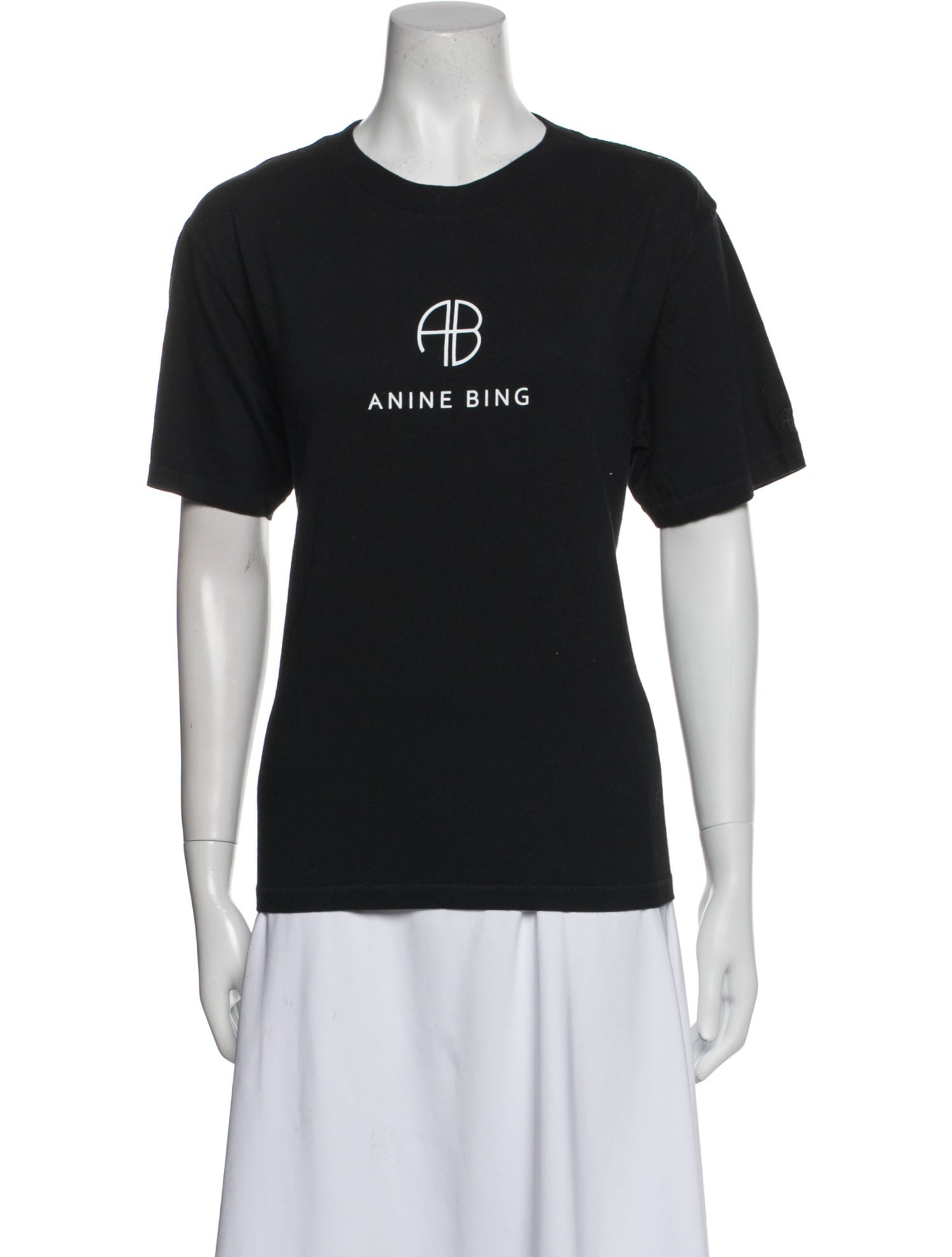 Anine Bing Graphic Print Crew Neck T-Shirt