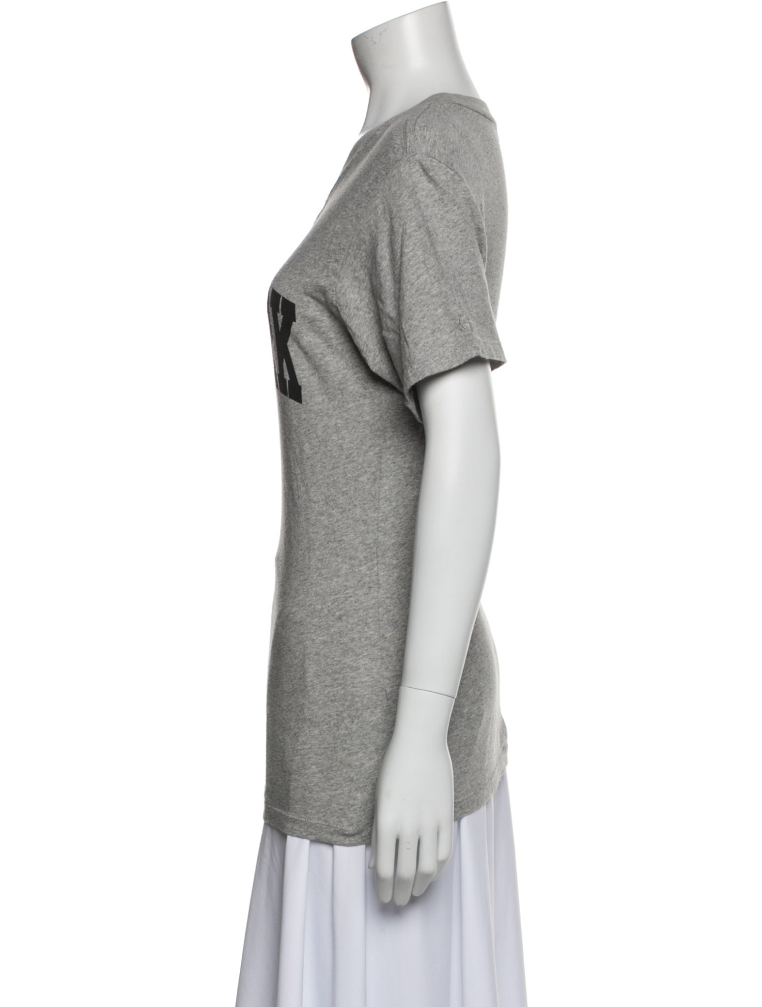 Anine Bing Graphic Print Crew Neck T-Shirt