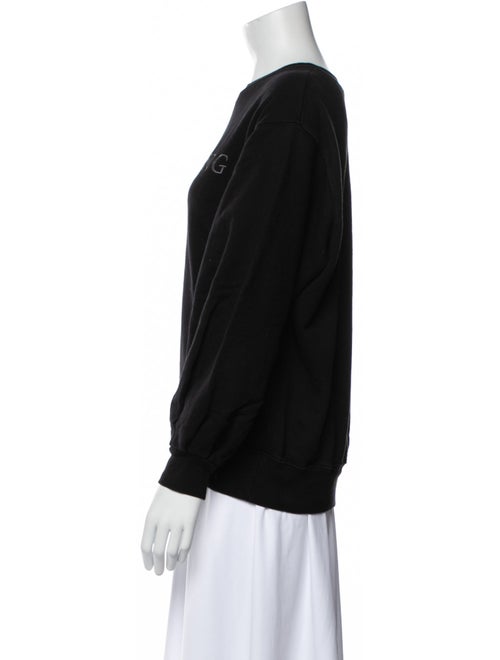 Anine Bing Graphic Print Crew Neck Sweatshirt