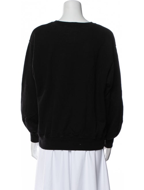 Anine Bing Graphic Print Crew Neck Sweatshirt