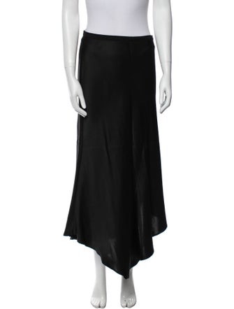 Anine Bing Silk Midi Length Skirt