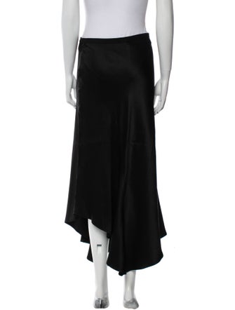 Anine Bing Silk Midi Length Skirt