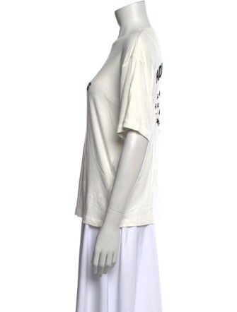 Anine Bing Graphic Print Crew Neck T-Shirt