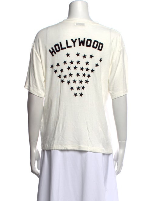 Anine Bing Graphic Print Crew Neck T-Shirt