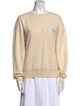 Anine Bing Crew Neck Long Sleeve Sweatshirt