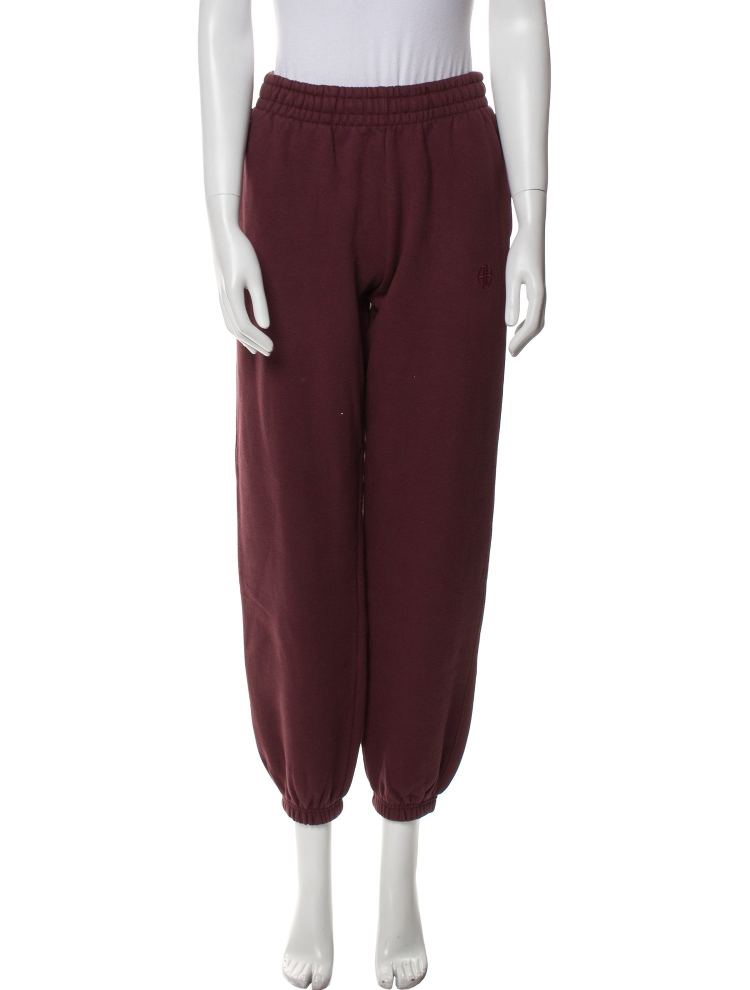 Anine Bing Embroidered Accent Sweatpants w/ Tags