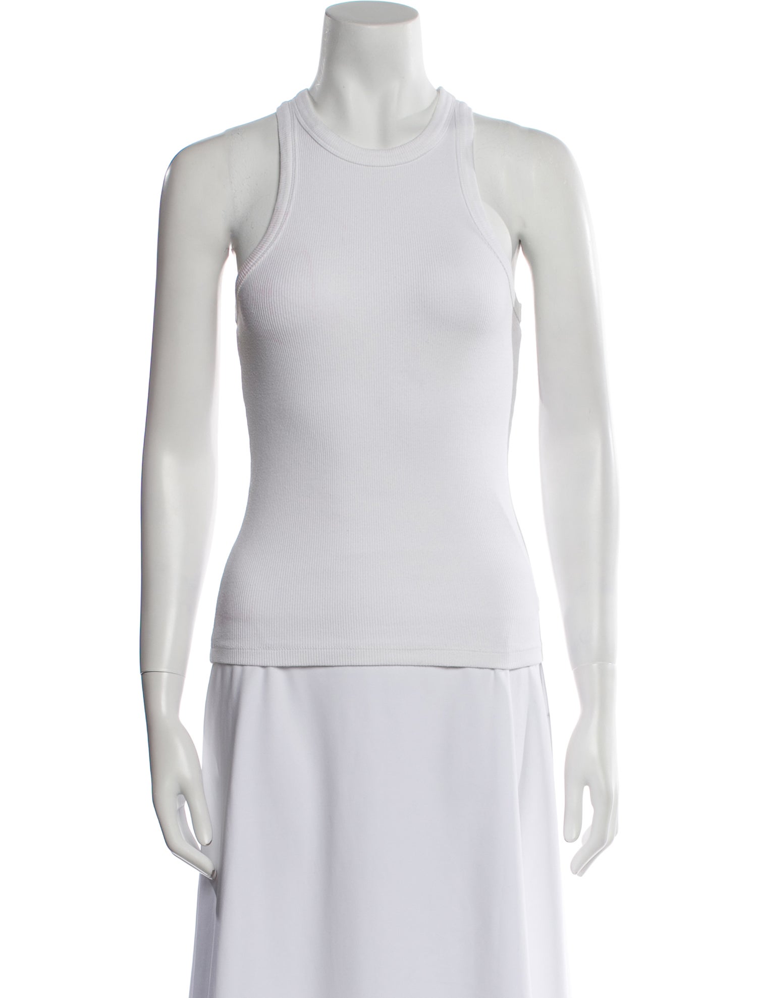Anine Bing Mock Neck Sleeveless Top