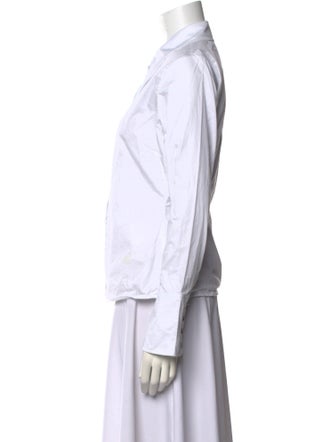 Anine Bing Long Sleeve Button-Up Top