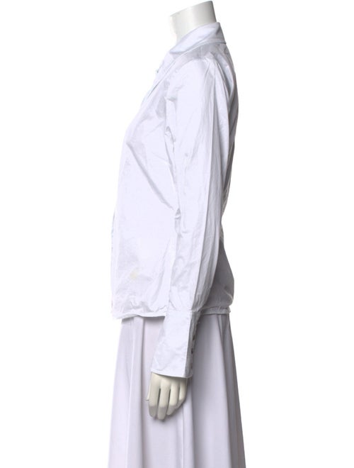 Anine Bing Long Sleeve Button-Up Top