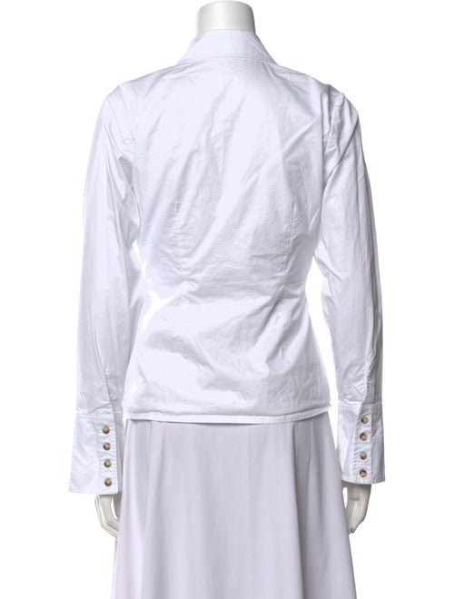 Anine Bing Long Sleeve Button-Up Top