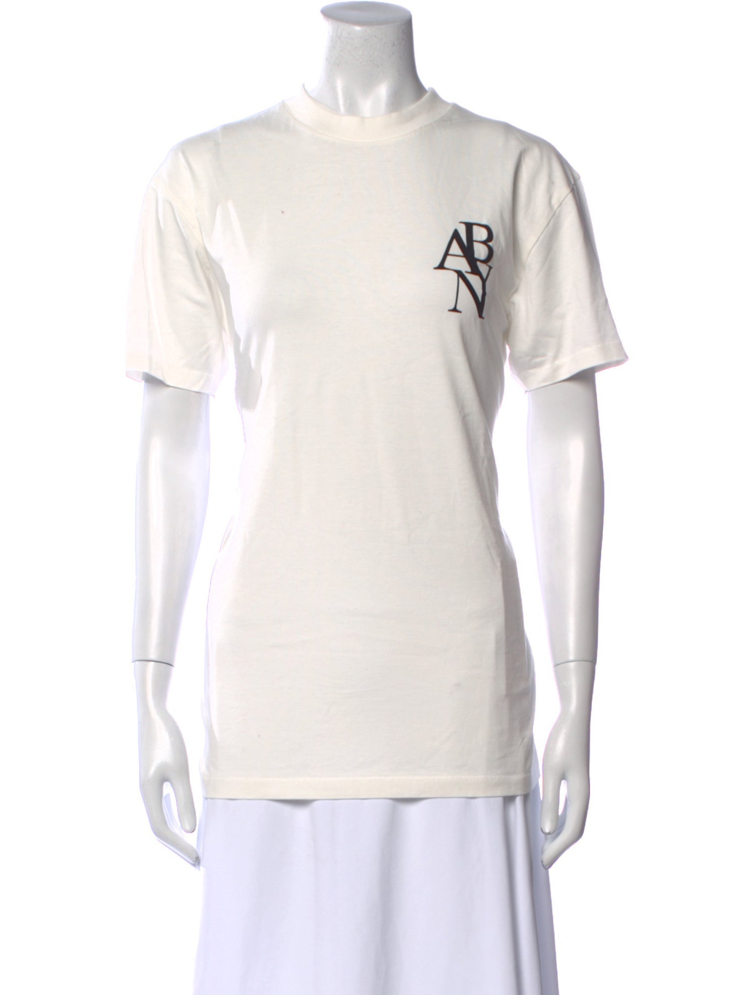 Anine Bing Graphic Print Crew Neck T-Shirt w/ Tags