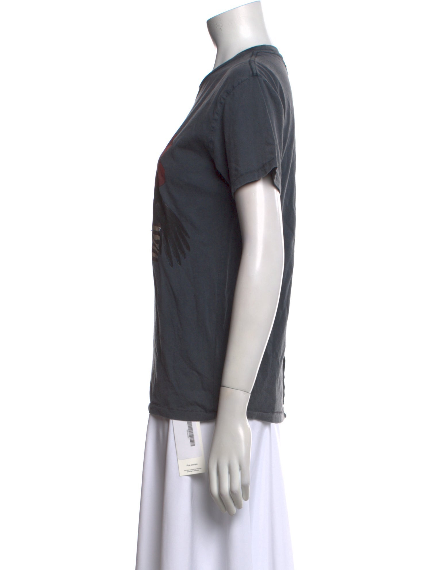 Anine Bing Graphic Print Crew Neck T-Shirt