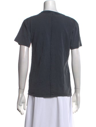 Anine Bing Graphic Print Crew Neck T-Shirt