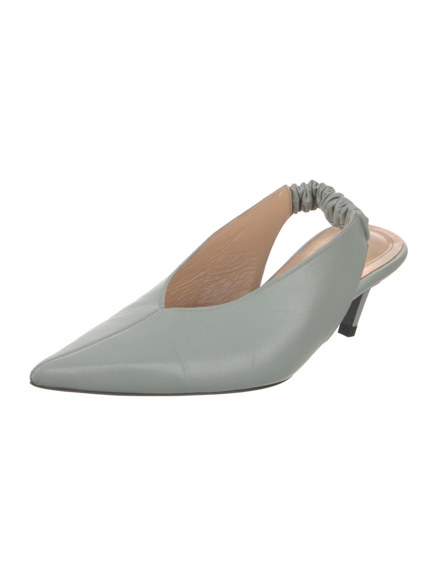 Anine Bing Leather Slingback Pumps