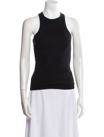 Anine Bing Halterneck Sleeveless Top