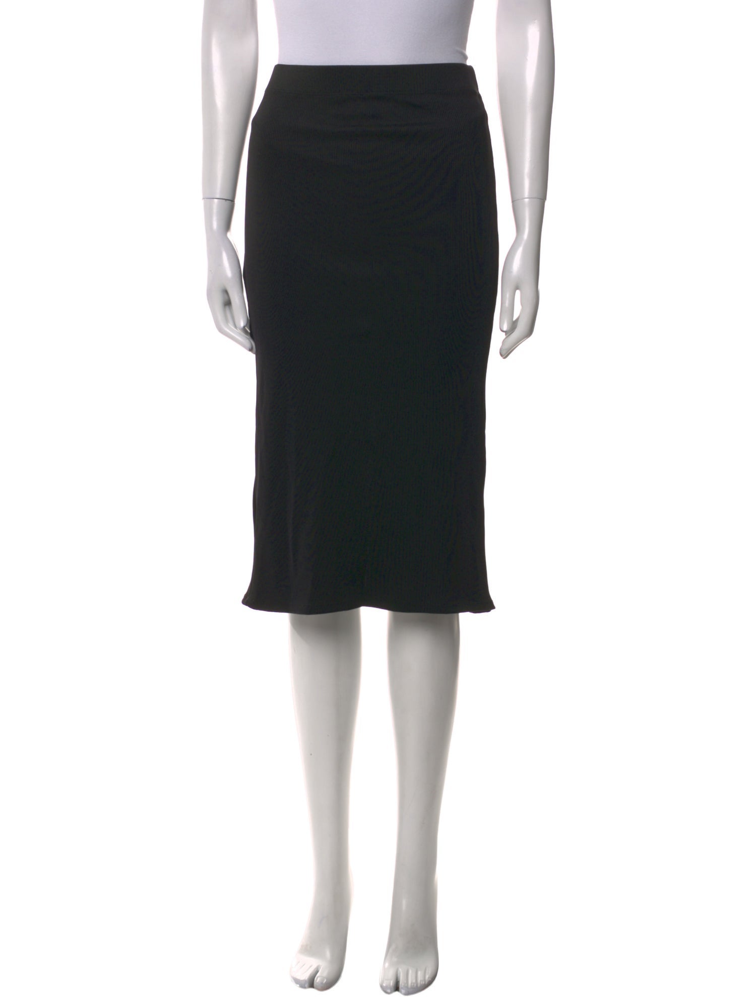 Anine Bing Cutout Accent Knee-Length Skirt