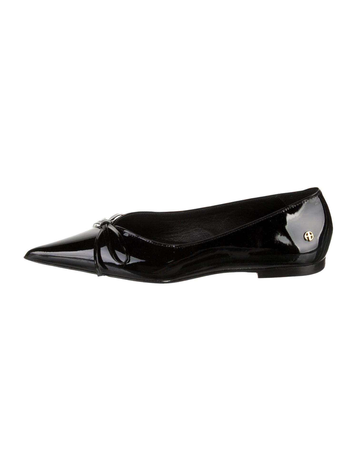 Anine Bing Patent Leather Flats