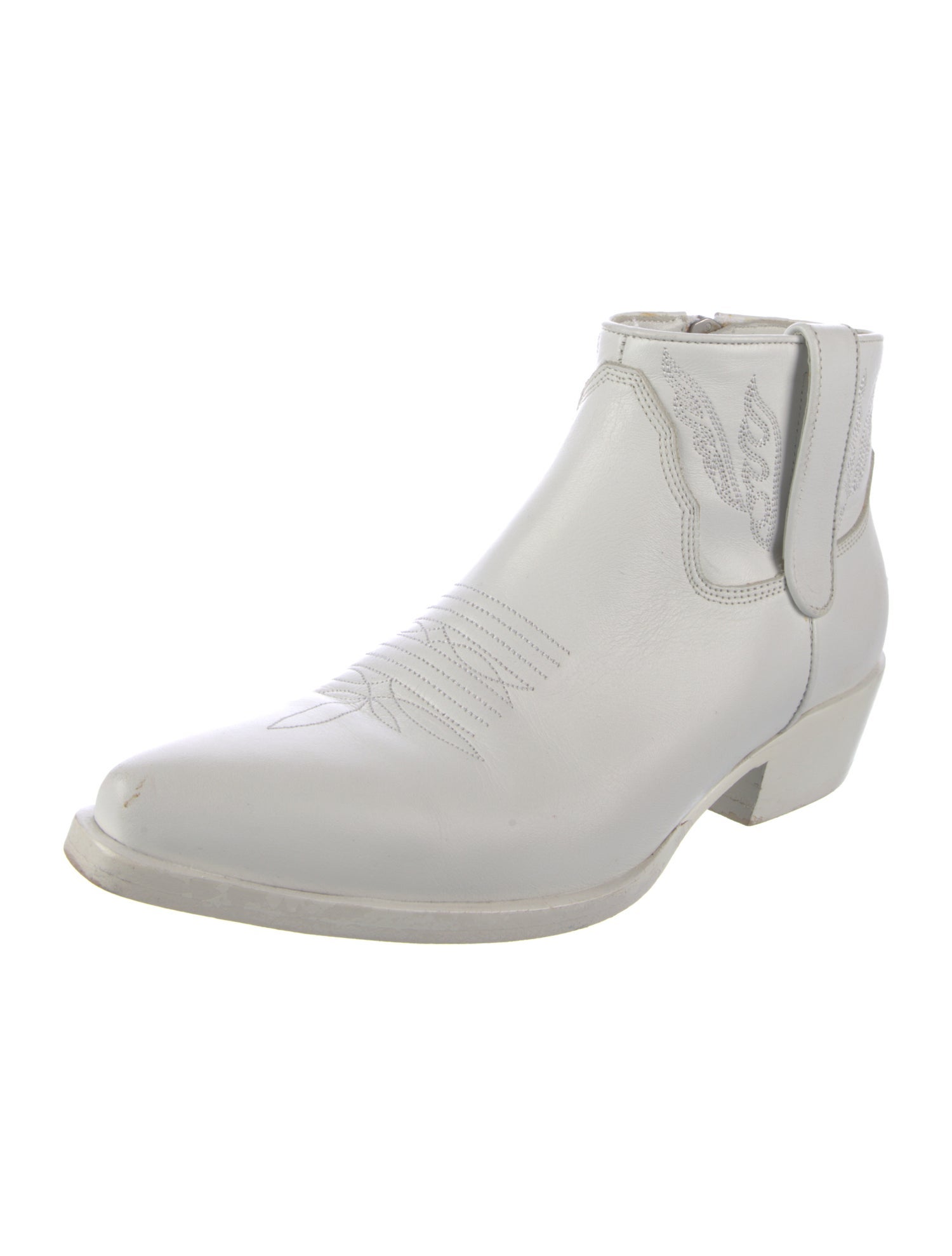 Anine Bing Leather Western Boots