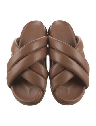 Anine Bing Leather Slides